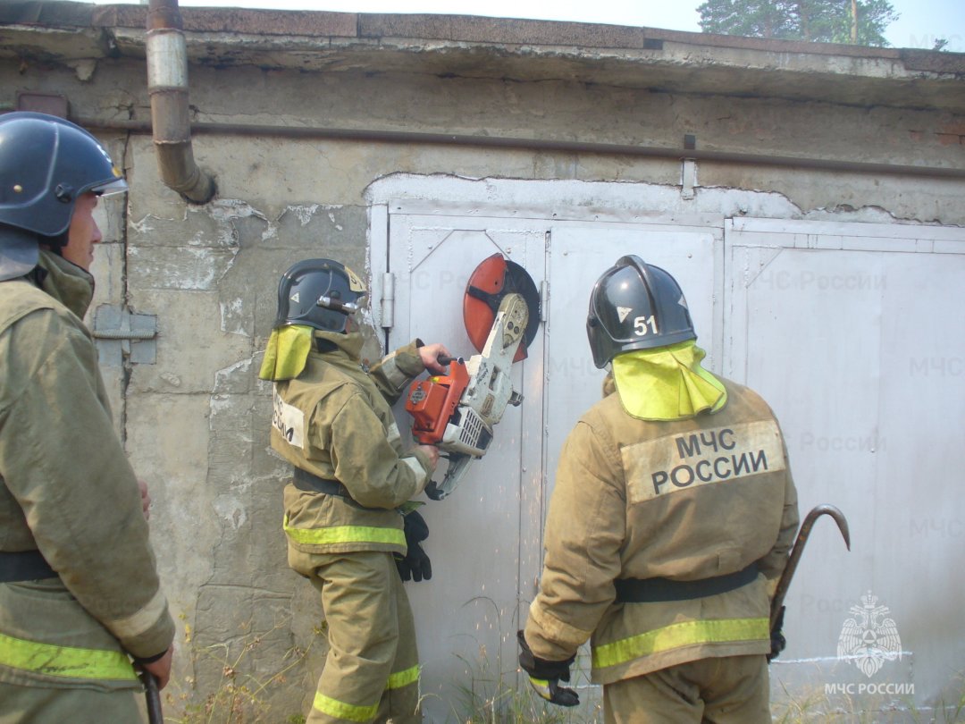 Пожар в Зиминском районе